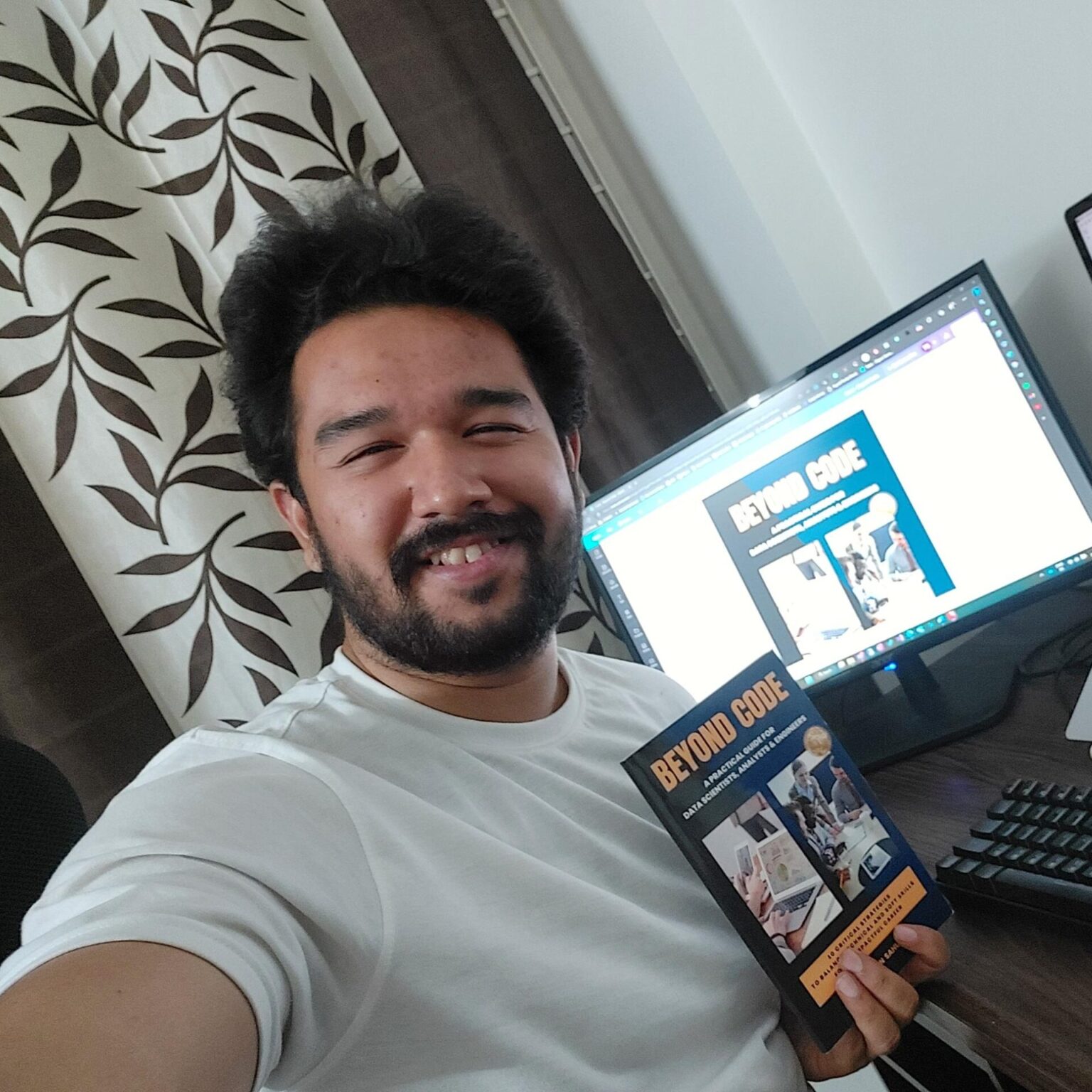 With Beyond Code book