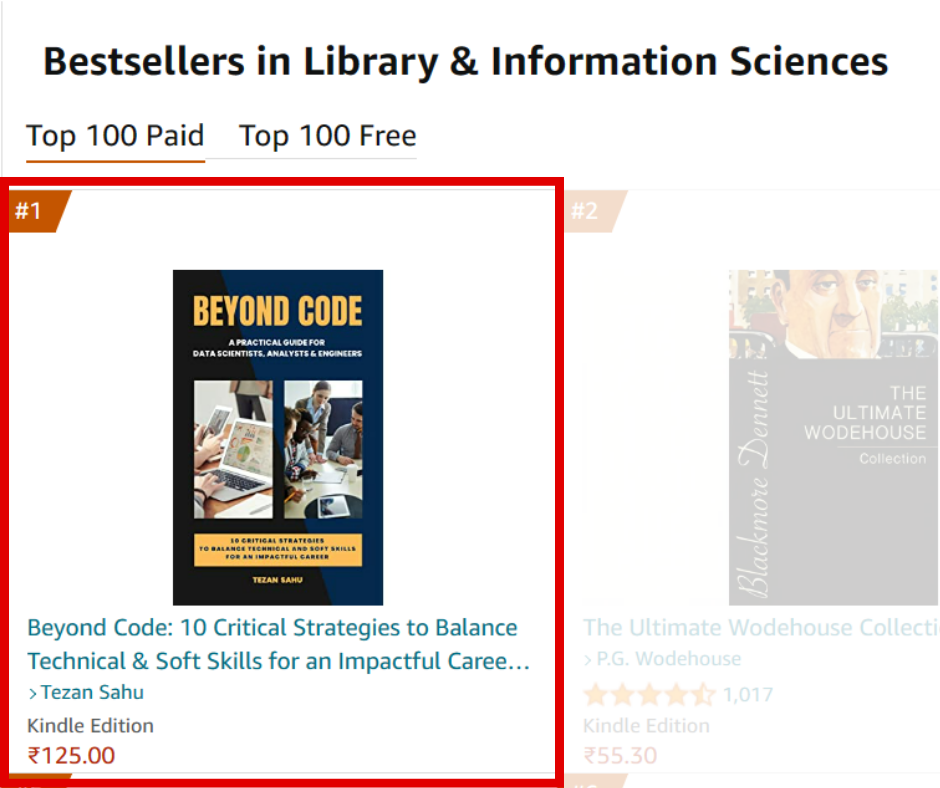 Amazon Bestseller Screenshot 1