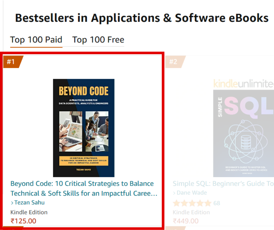 Amazon Bestseller Screenshot 2