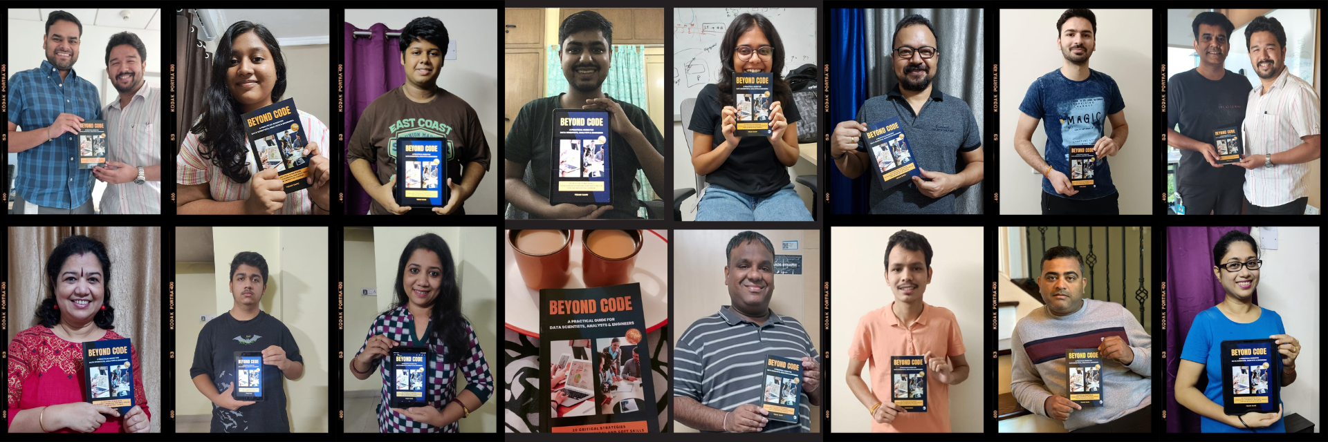 Readers with Beyond Code book